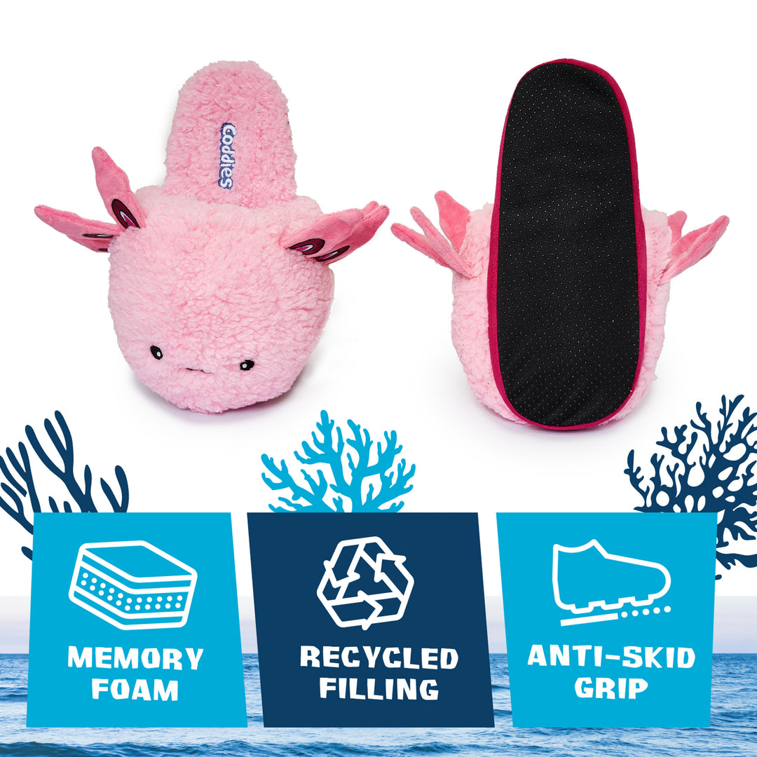 Coddies® Axolotl Slippers - Coddies