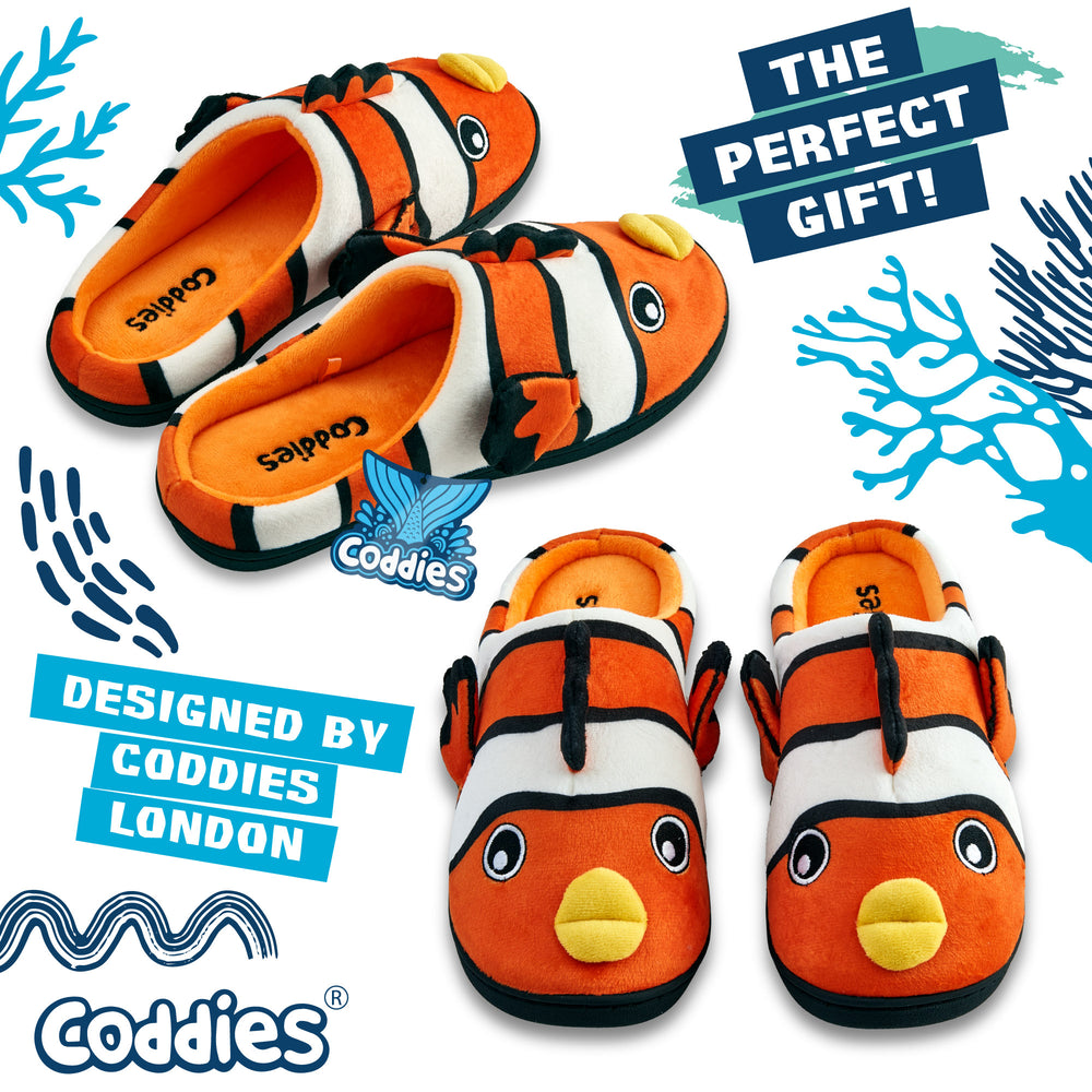 Coddies® Clownfish Slippers - Coddies