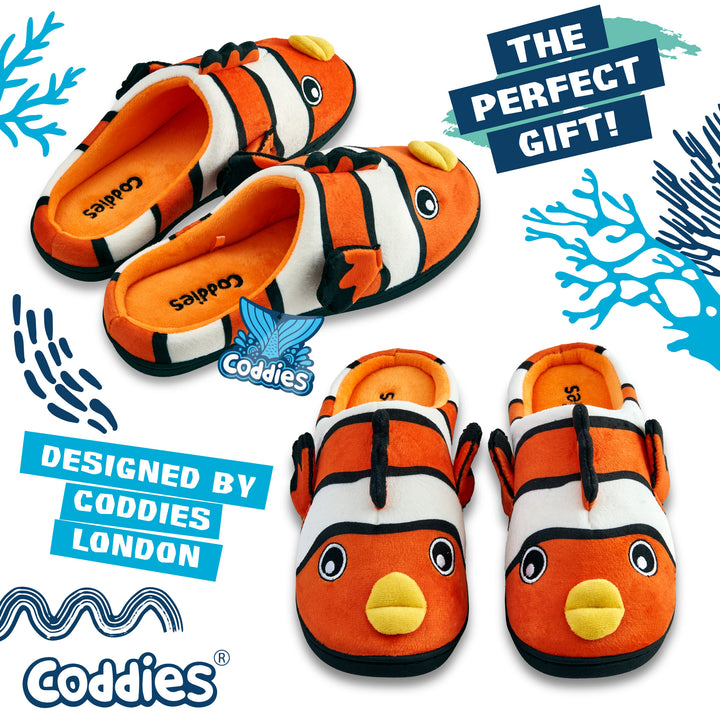 Coddies® Clownfish Slippers - Coddies