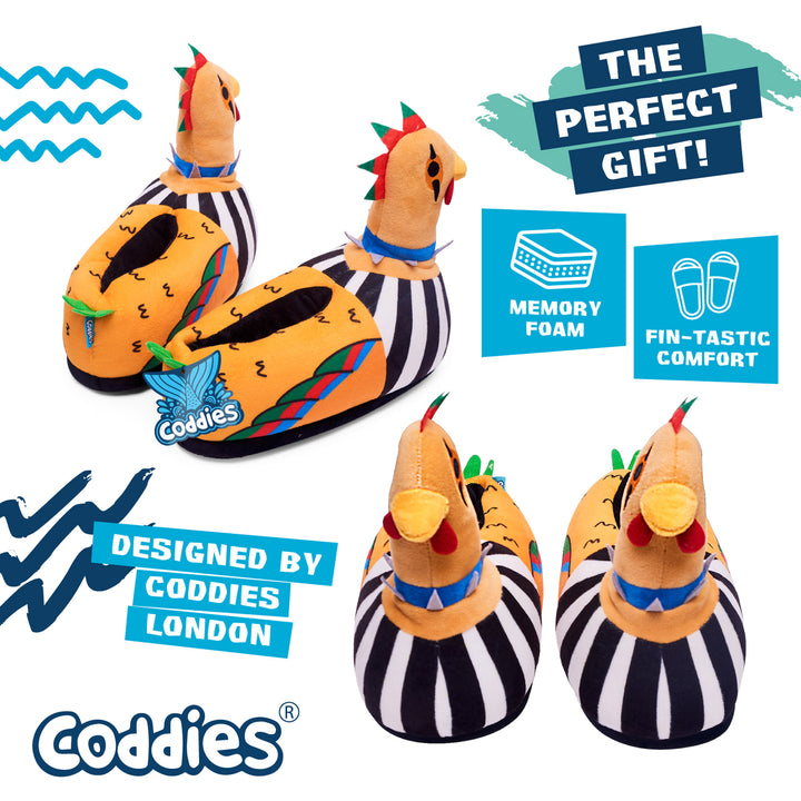 Coddies® Punk Chicken Slippers - Coddies