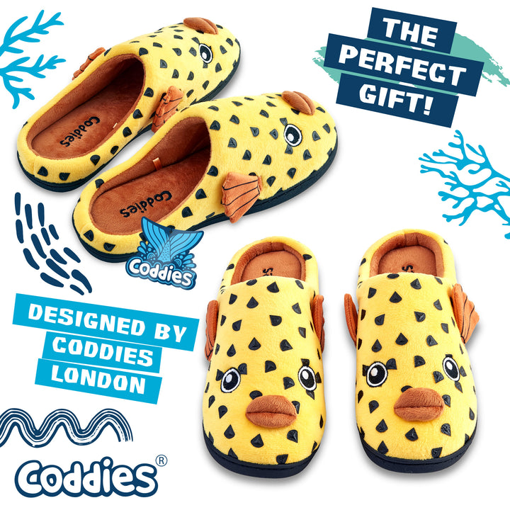Coddies® Pufferfish Slippers - Coddies