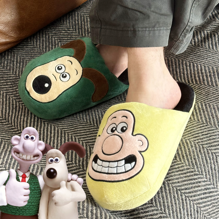 Coddies Wallace &amp; Gromit House Slippers
