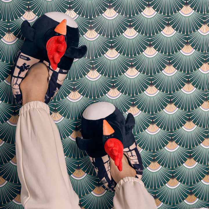 Coddies® Wallace &amp; Gromit Feathers McGraw Slippers - Coddies