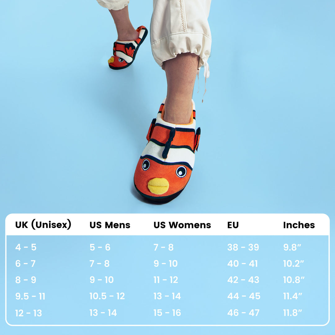 Coddies® Clownfish Slippers - Coddies