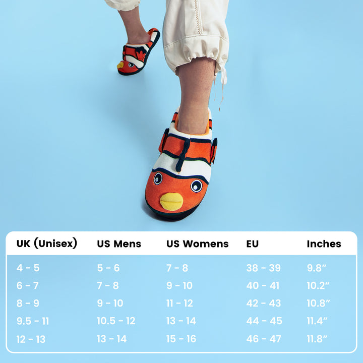 Coddies® Clownfish Slippers - Coddies