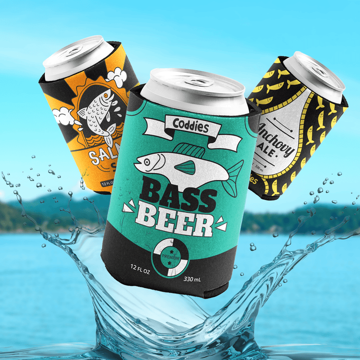 Coddies® Fish Beer Can Coolers (6 PK) - Coddies