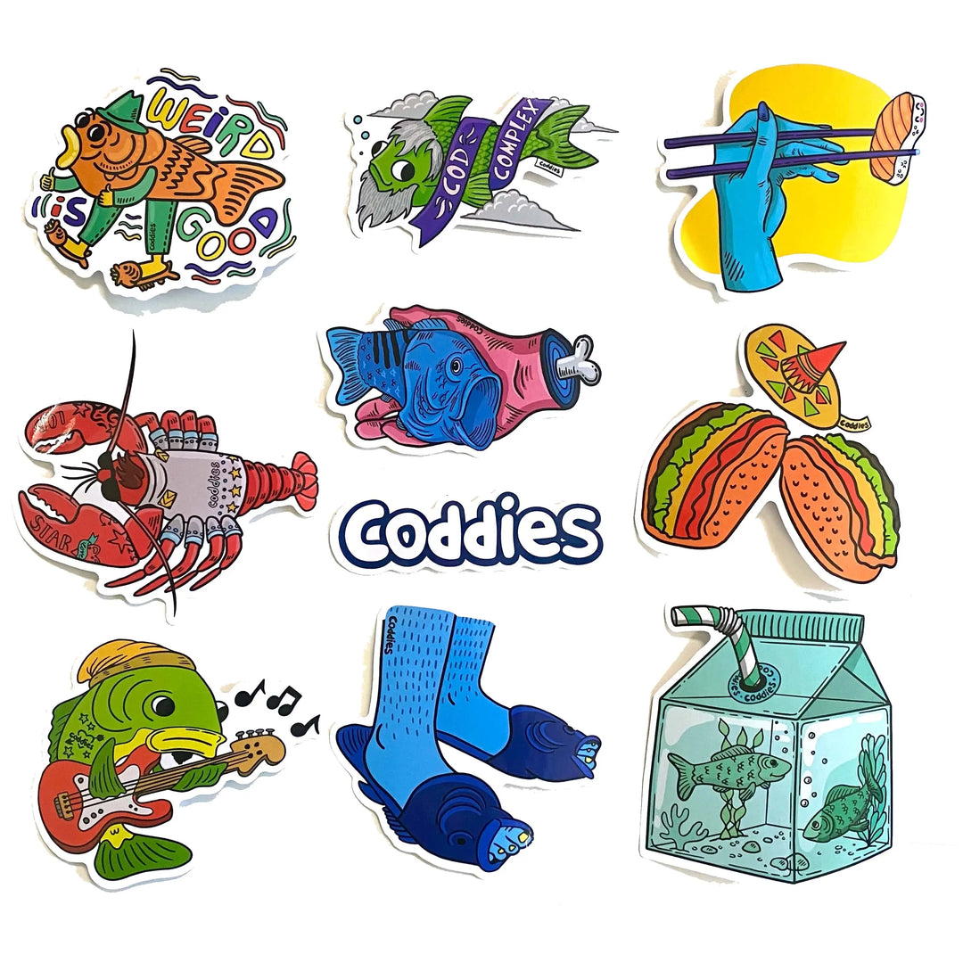 Coddies® Sticker Set - Coddies