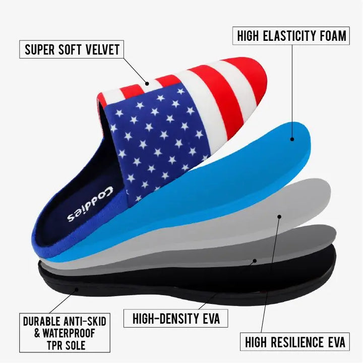 Coddies® USA Slippers 