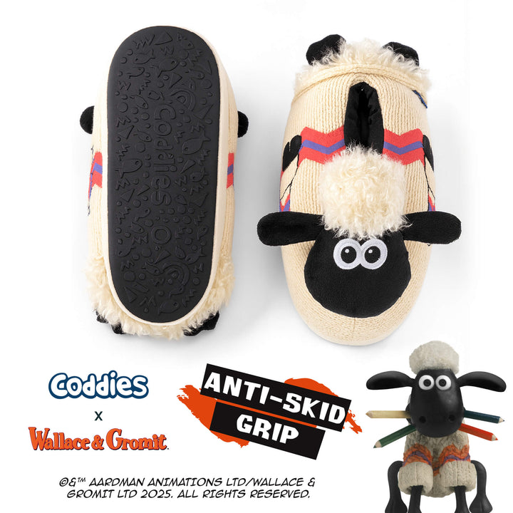 Coddies Shaun the Sheep Slippers