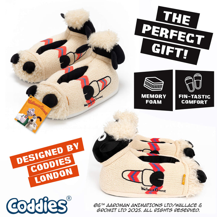 Coddies Shaun the Sheep Slippers