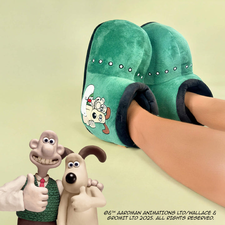 Coddies Wallace &amp; Gromit Boot Slippers