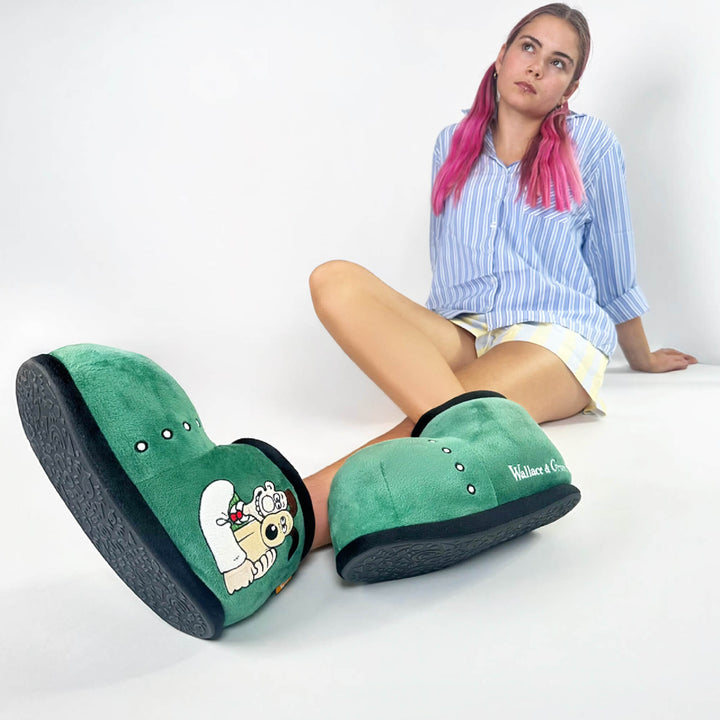 Coddies Wallace &amp; Gromit Boot Slippers