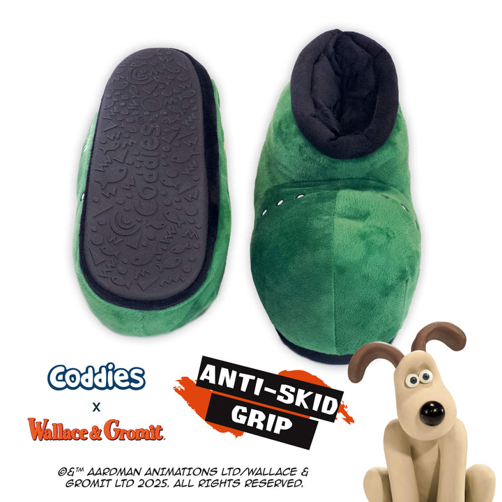 Coddies Wallace &amp; Gromit Boot Slippers