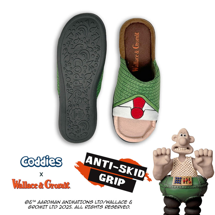 Coddies Wallace and Gromit Sweater Slippers