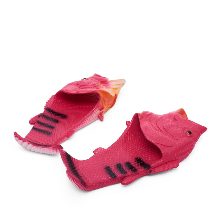 Coddies Pink Salmon Fish Flip Flops, fish shoes, fish slippers, bass slippers, fish shoes, funny shoes, fishing gift, christmas gift, fish flop secret santa