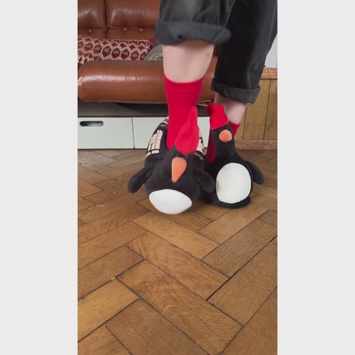 Coddies® Wallace &amp; Gromit Feathers McGraw Slippers