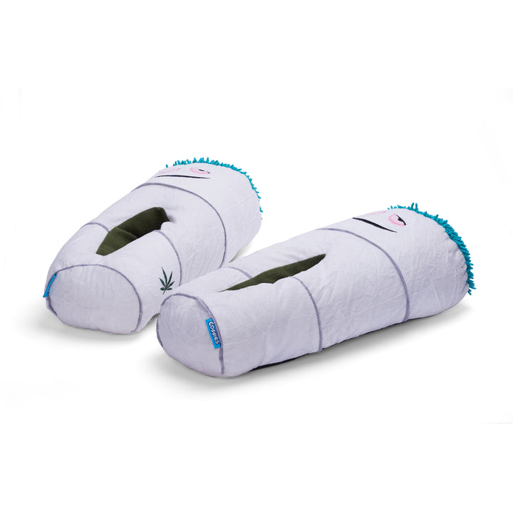 Coddies Spliff Slippers
Novelty Doobie Slippers, the perfect 420 Cannabis Gift